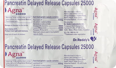 Agna 25000 Strip Of 10 Capsules