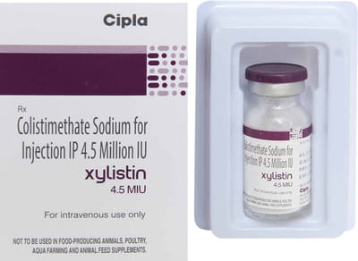 Xylistin 4.5miu Dry Vial Of 1 Powder For Injection