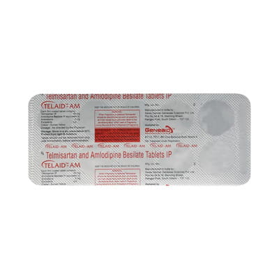 Telaid Am Strip Of 10 Tablets