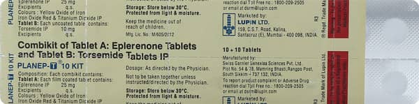 Planep T 10mg Kit Strip Of 20 Tablets
