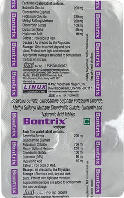 Bontrix Strip Of 10 Tablets