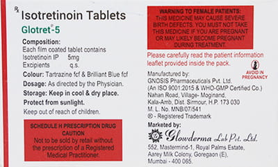 Glotret 5mg Strip Of 10 Tablets