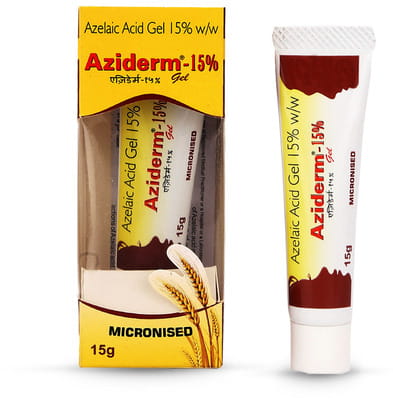 Aziderm 15% Tube Of 15gm Gel