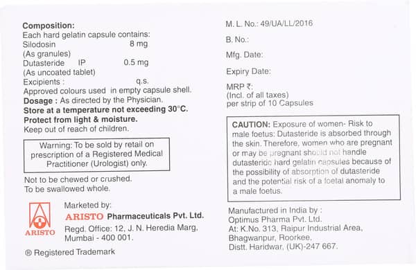 Prostagard-D 8 Capsule