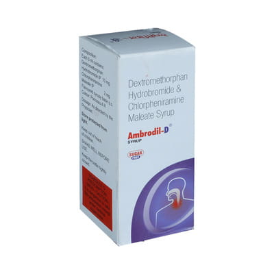 Ambrodil D Bottle Of 100ml Syrup