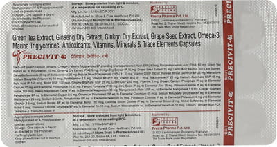 Precivit 4g Strip Of 10 Capsules
