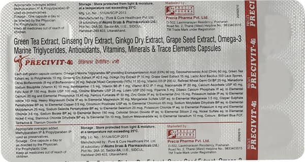 Precivit 4g Strip Of 10 Capsules