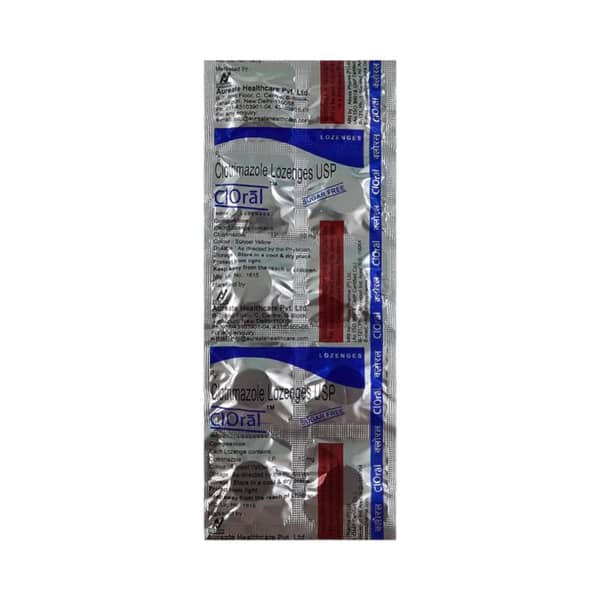 Cloral Sugar Free Strip Of 10 Lozenges