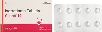 Glotret 10mg Strip Of 10 Tablets