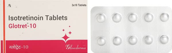 Glotret 10mg Strip Of 10 Tablets