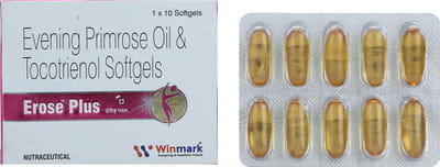 E Rose Plus Strip Of 10 Capsules