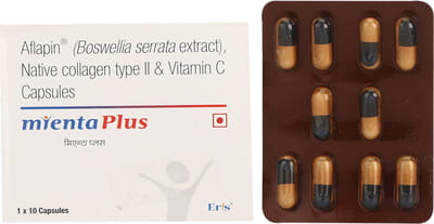 Mienta Plus Strip Of 10 Capsules