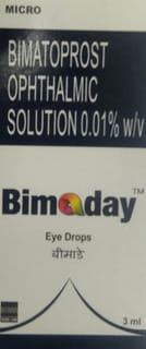 Bimaday 0.01% Bottle Of 3ml Eye Drops
