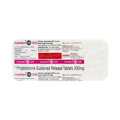 Gestofert Sr 200mg Strip Of 10 Tablets