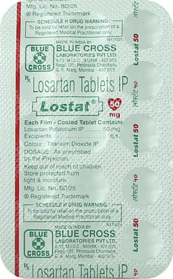 Lostat 50mg Strip Of 15 Tablets