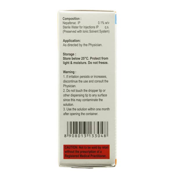 Nepavon Cs Bottle Of 5Ml Eye Drops