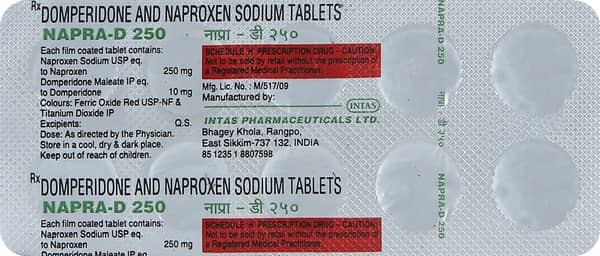 Napra D 250 Tablet