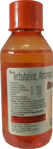 Broxyl Ap Bottle Of 100ml Syrup