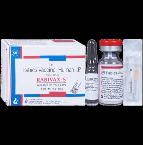Rabivax S Dry Vial Of 1Ml Powder For Vaccine