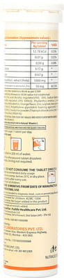 Klmc 1000mg Bottle Of 20 Effervescent Tablets