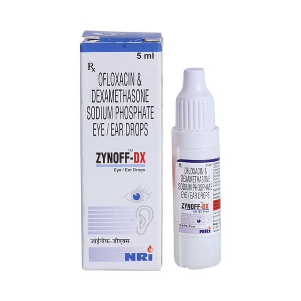 Zynoff Dx Bottle Of 5ml Eye/Ear Drops