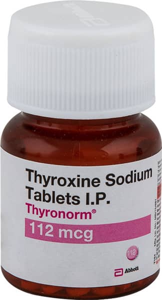 Thyronorm 112mcg Bottle Of 120 Tablets
