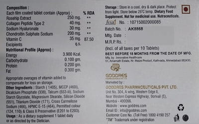 Tendostrong Strip Of 10 Tablets