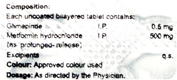 Hmet G 0.5mg Strip Of 10 Tablets