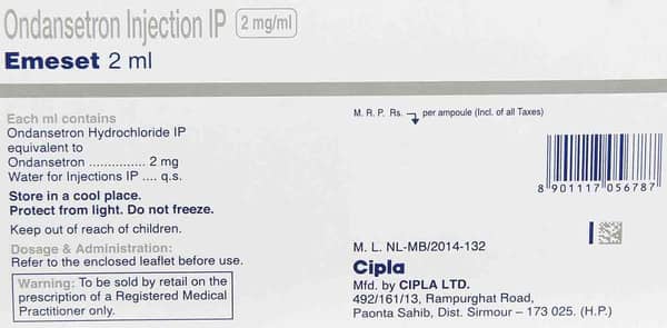 Emeset 2ml Injection