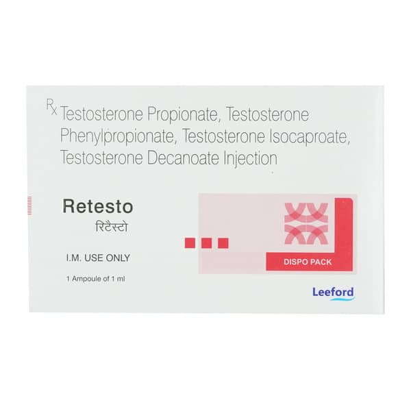 Retesto 250Mg Ampoule Of 1Ml Injection