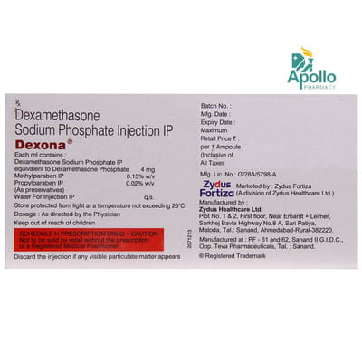 Dexona Ampoule Of 2ml Injection