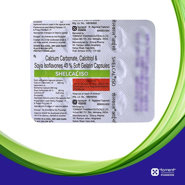 Shelcal Iso Strip Of 15 Capsules
