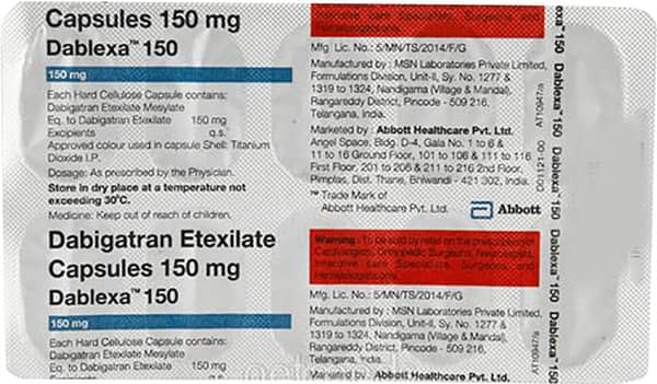Dablexa 150mg Strip Of 10 Capsules