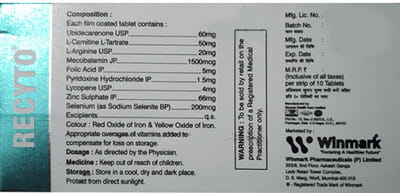 Recyto Strip Of 10 Tablets