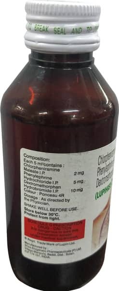 Lupihist Dm Plus Bottle Of 100ml Syrup