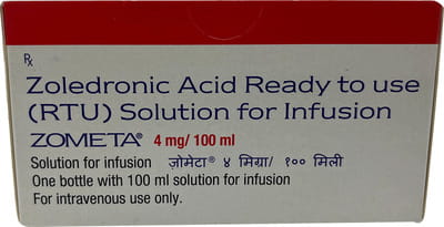 Zometa 4mg/100ml Injection 100ml