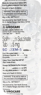 Solikem 5mg Strip Of 10 Tablets