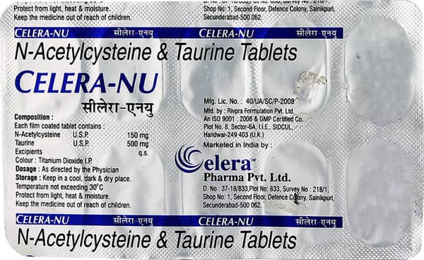 Celera Nu Strip Of 10 Tablets