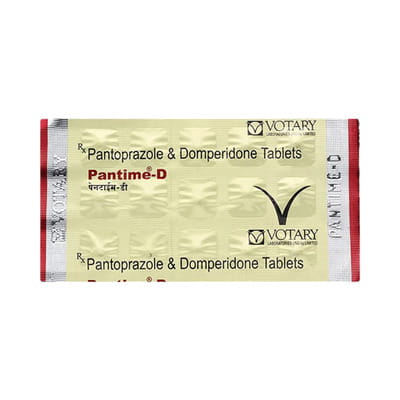 Pantime D Strip Of 15 Tablets