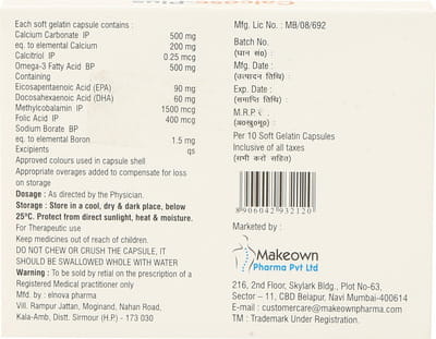 Calcose Plus Strip Of 10 Capsules