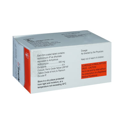 Azikem Novo 500mg Strip Of 5 Tablets