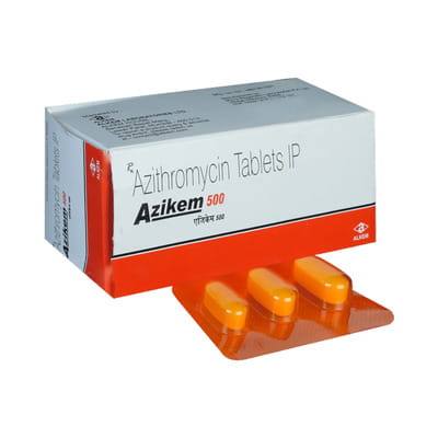 Azikem Novo 500mg Strip Of 5 Tablets