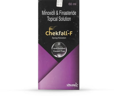 Chekfall F 5% Bottle Of 60ml Spray/Solution