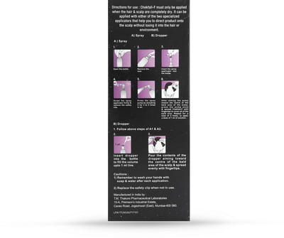 Chekfall F 5% Bottle Of 60ml Spray/Solution