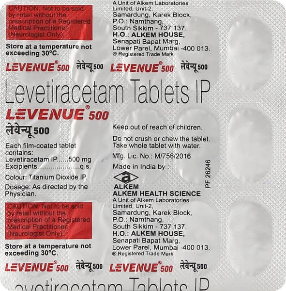 Levenue 500mg Strip Of 15 Tablets