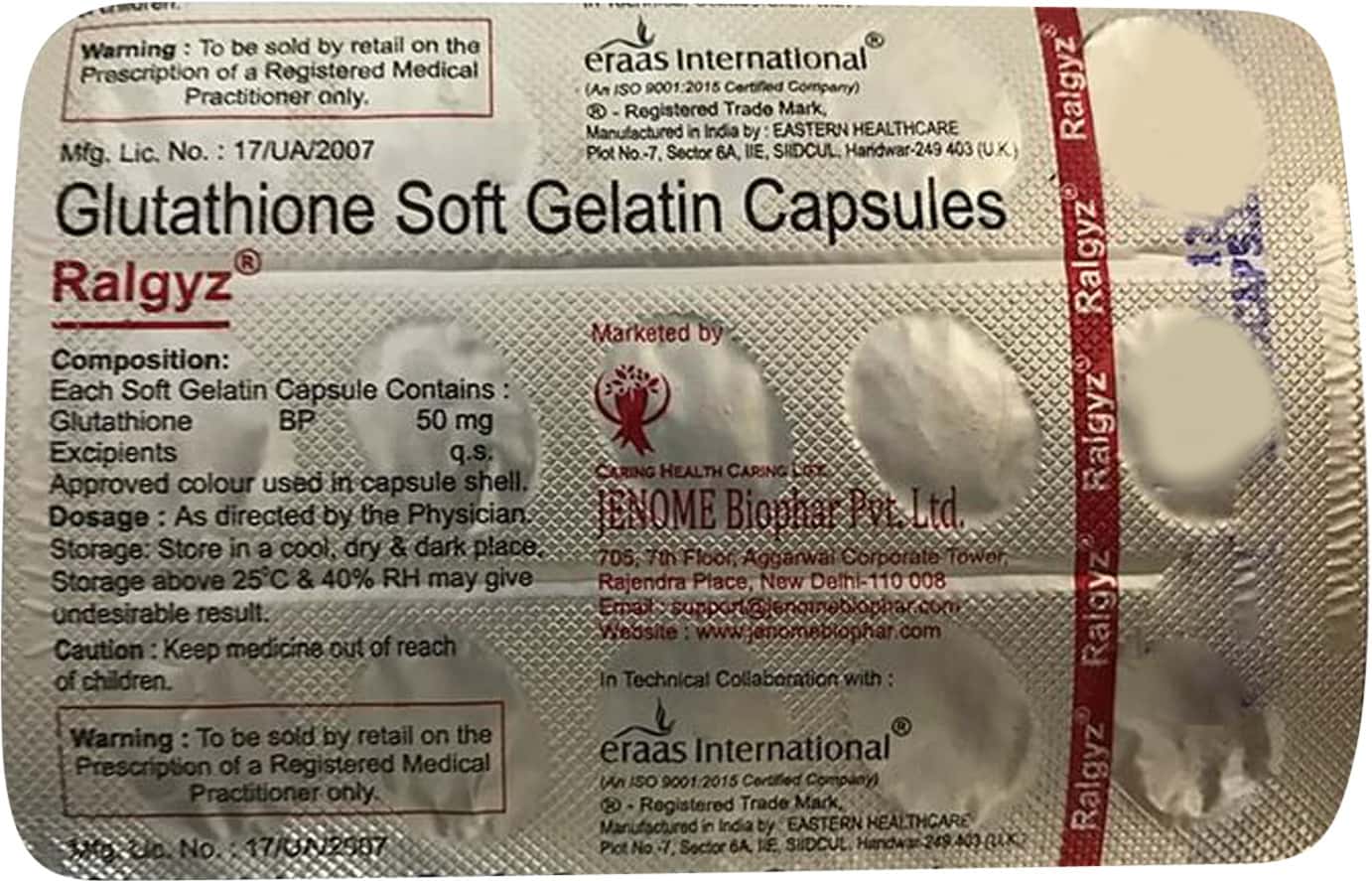 Ralgyz 50 MG Softgel Capsule (15): Uses, Side Effects, Price & Dosage