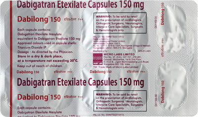 Dabilong 150mg Strip Of 10 Capsules
