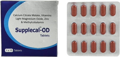 Supplecal Od Tablets 15'S