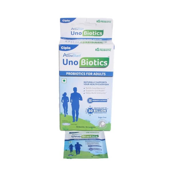 Activstart Uno Biotics Sugar Free Sachet Of 1Gm Oral Powder