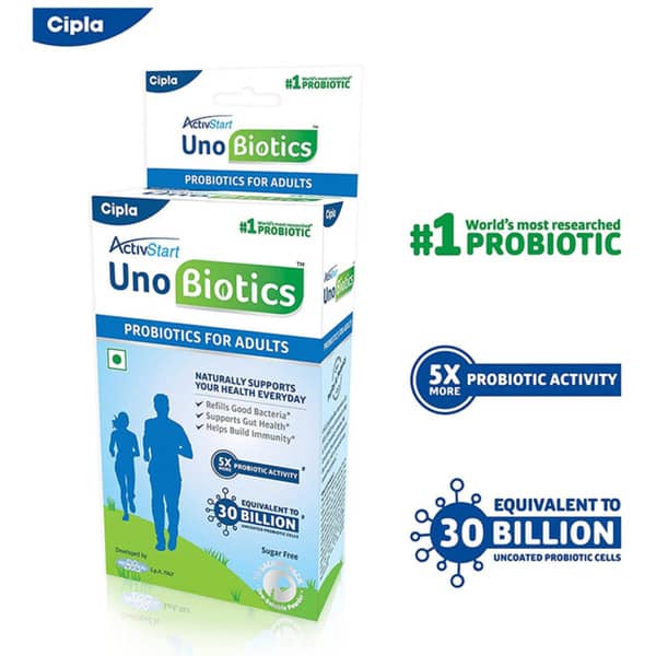 Activstart Uno Biotics Sugar Free Sachet Of 1Gm Oral Powder